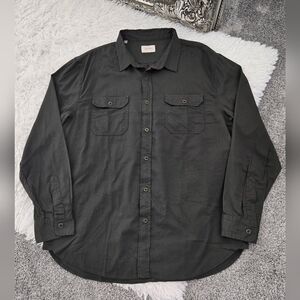 Jachs Long Sleeve Olive Green Shirt. Size XL. Good preowned condition.